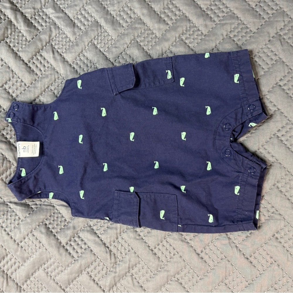 Carter's Navy Blue Baby Outfit